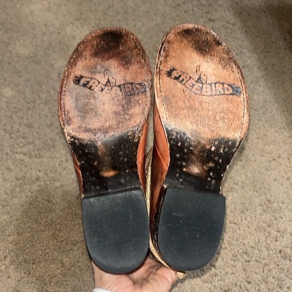 Freebird by Steven Drove Leather Riding Boot Braided Twine Buckles Rare Red 6 - Picture 9 of 11